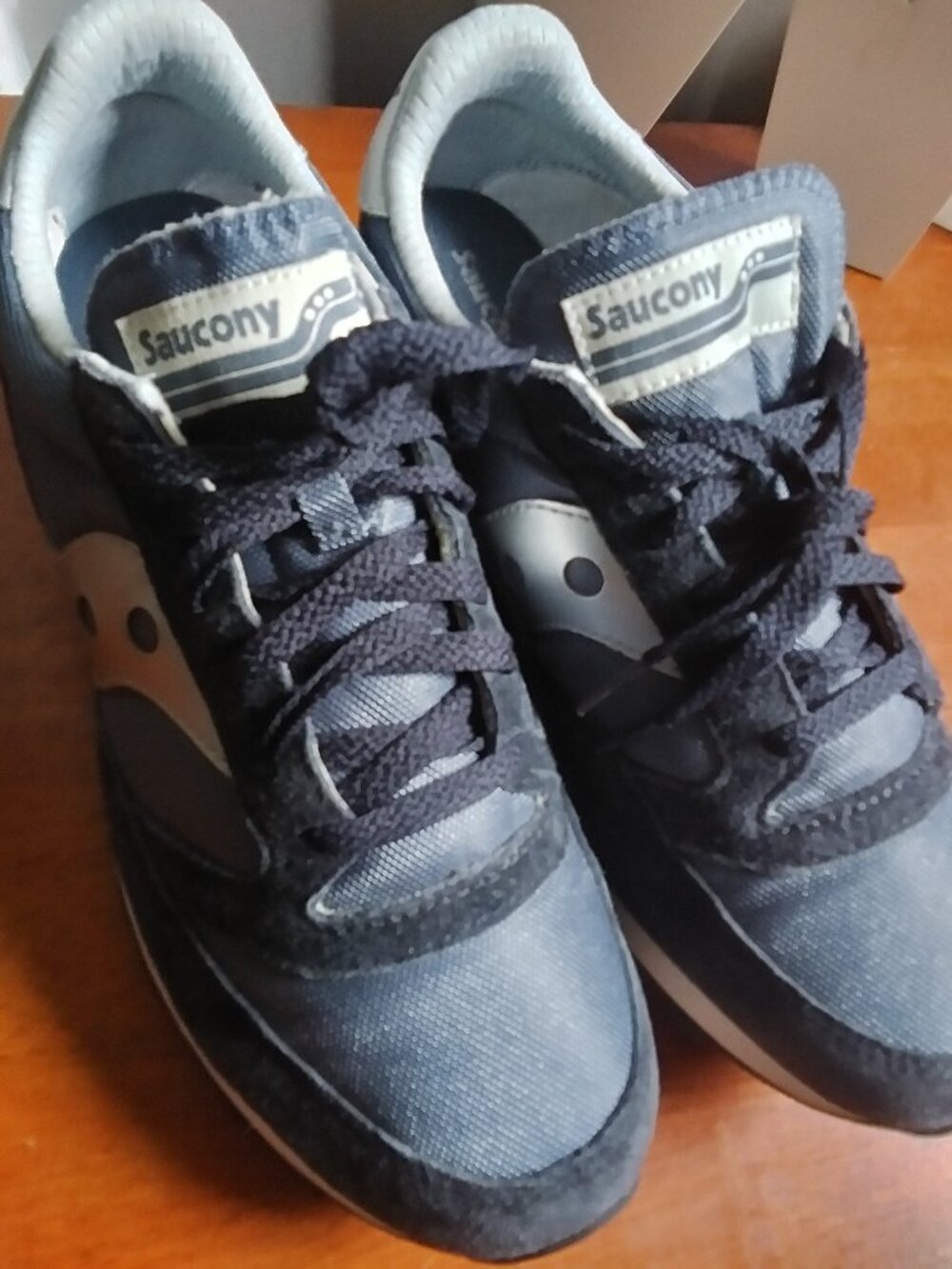 Saucony Jazz 81 Navy Silver Sneakers Shoes size US 10.5